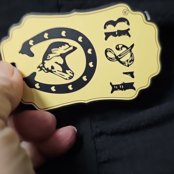 NWT L&B Black Short Sleeve Boho Blouse Size Large - Picture 3 of 7